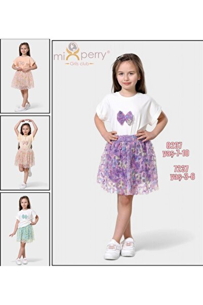 Dastini Tütü Mor Etekli Takım