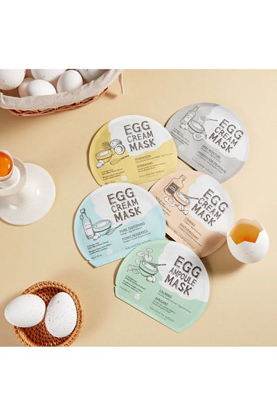It's Too Cool For School Mască hidratantă cu ou, Too Cool For School, Egg Cream Mask Hydration
