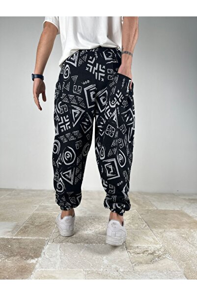 COCOPELLI Pleated Spiral Patterned Half Baggy