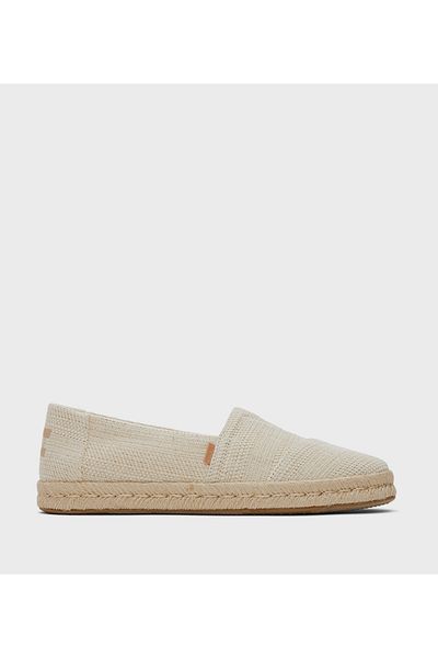 Toms Womens Toms Alpargata Rope 2.0 Textured Espadrilles Beige 7