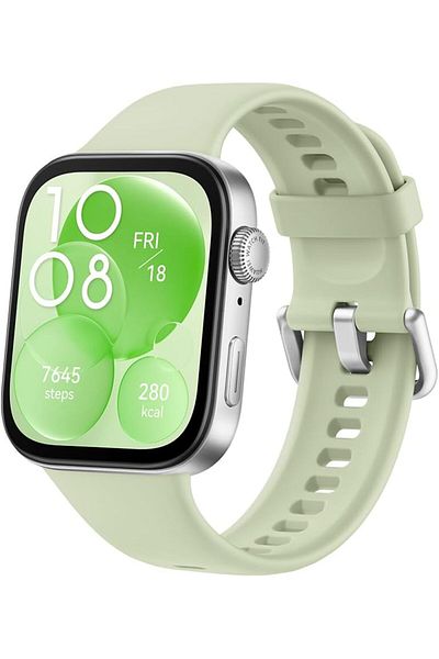 Huawei WATCH FIT 3 - 1.82" AMOLED Teethers, Ultra-Slim Design, iOS and Android Compatible, Green