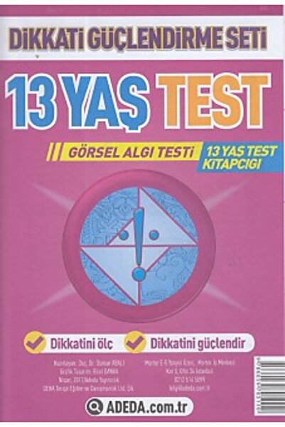 İthaki Yayınları Тест за укрепване на вниманието за 13-годишни