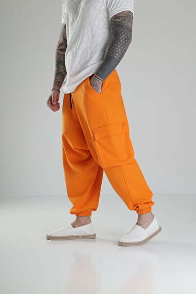 COCOPELLI Помаранчеві джоггери з кишенями