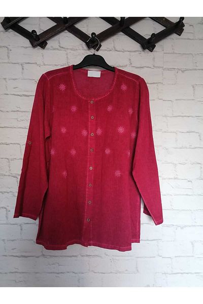 anne moda ankara Calitate superioară, autentică 100% bumbac, fără lycra, mâneci lungi, cămașă/cămașă