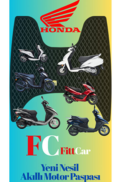 FittCar Honda Pcx 125 Cc Yeni Nesil Motor Paspası Turuncu Taba