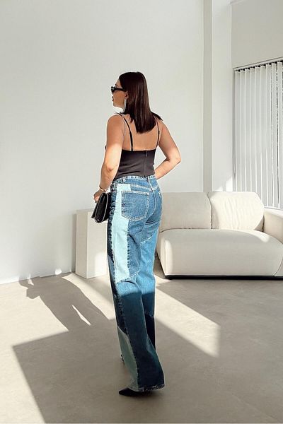 ELVAN TOLON Segmented Jean