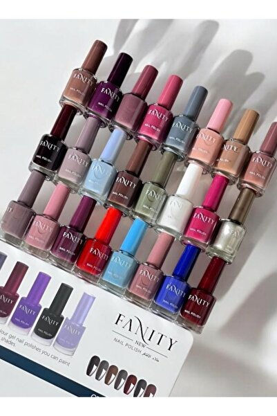 fanity طلاء أظافر – 24 لون