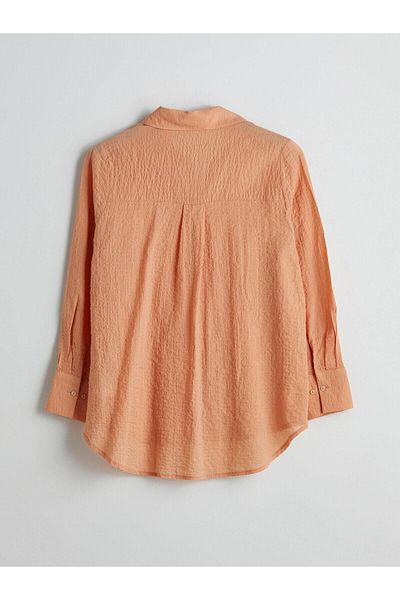 LC Waikiki Lcwaikiki Classic Textured Women's Shirt (S5)