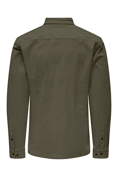 Only & Sons ERKEK REGULAR FİT İNCE FİTİL KADİFE GÖMLEK 22029764 ONSMICHAEL