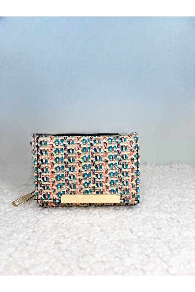 şeffafavm Deri bol kartlıklı mini cüzdan