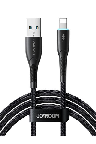 Joyroom Starry Series SA32 3A USB-A / Lightning Cable 1M - Black