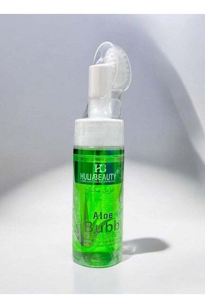 HULIABEAUTY Aloe Vera Makeup Remover – Deep Cleansing Foam and Instant Freshness