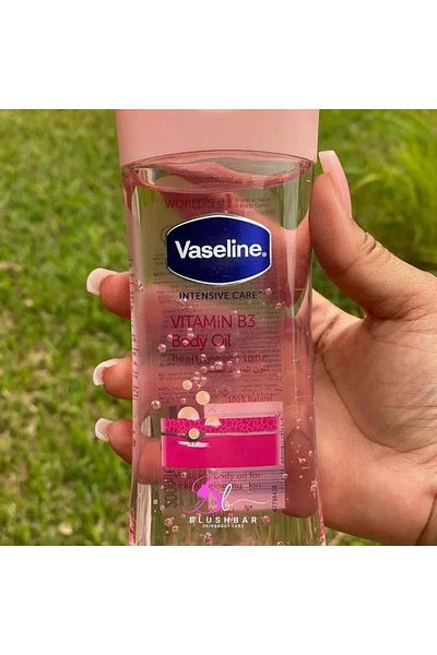 Vaseline Body Oil with Vitamin B3 – Even Radiance and Silky Smoothness