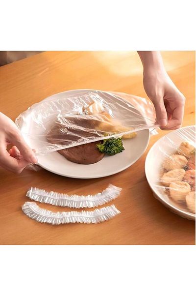 Skygo Elastic Pot and Saucer Cap 100 Pieces (24cm)