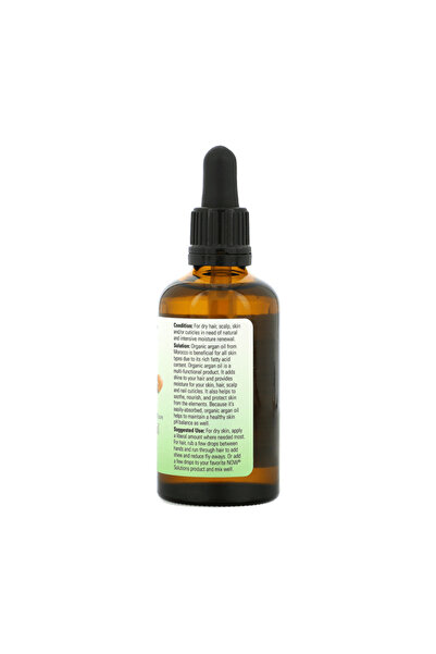 Now Solutions Organic Argan Oil 59 ml