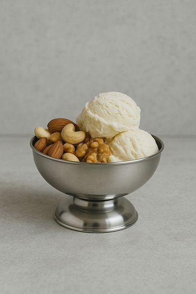 Mirilliahome 4 Pieces Stainless Steel Ice Cream Bowl - Silver Bowl - Presentation Bowl, Ice Cream Bowl & Cookie Bowl