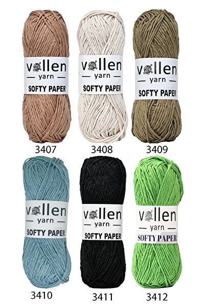 vollen yarn Yumuşak Rafya Kagit Ip,hobi Ipi,tığ Işi,el Örgü Ipi,çanta,supla Ve Şapka Ipi