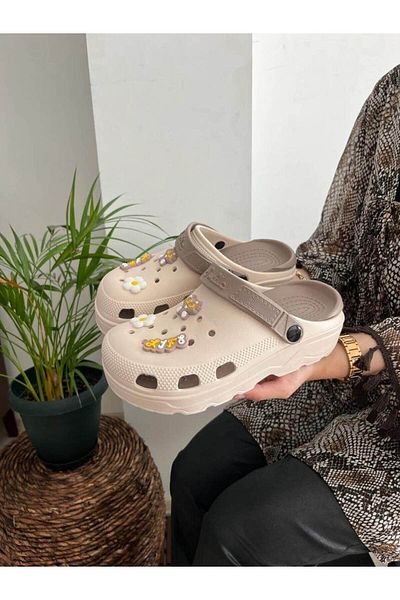Seha Full Orthopedic Padding Heel Removable Insole Nurse Doctor Beach Slippers -All Ornaments -