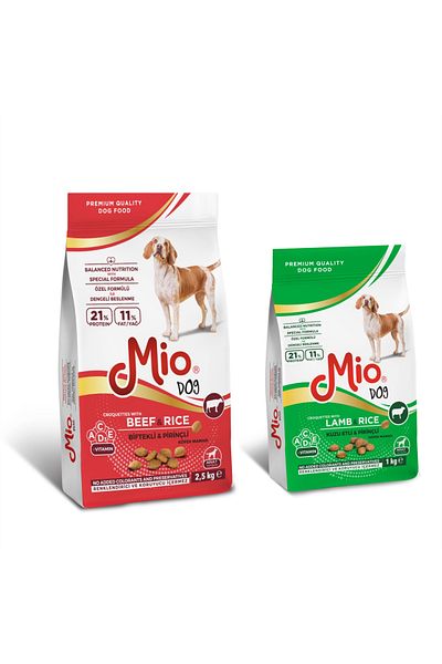 MİO Bobite Caini❤️ Hrana uscata caini⭕ adulti Pachet Mio Dog orez 1 sac de 2.5 Kg + 1 sac miel 1 Kg