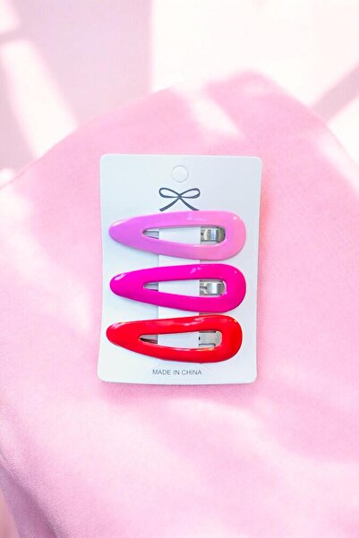 AYMETA Σετ παιδική πόρπη 5 εκ. σε 3 διαφορετικά χρώματα