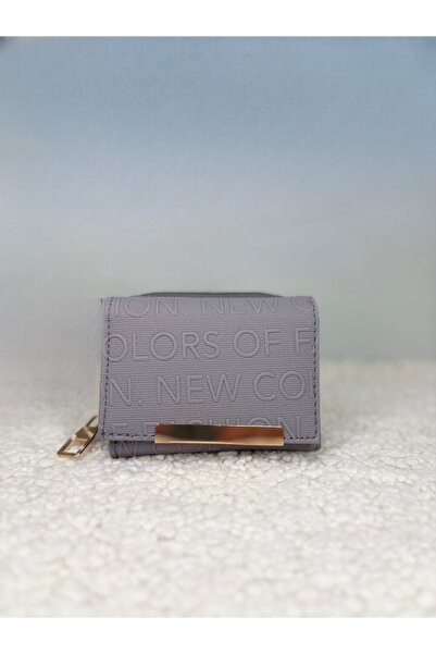 şeffafavm Deri bol kartlıklı mini cüzdan