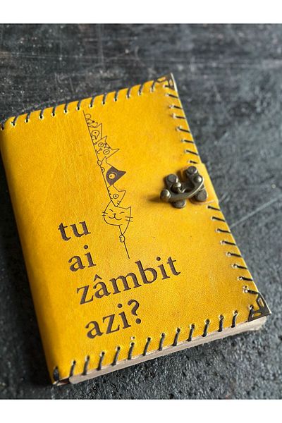 zarif atölye Did You Laugh Today? Notebook with Design Rumence