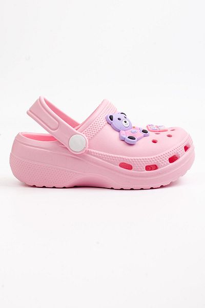 Melek Tuna Children's Teddy Bear Non-Slip Sandals Slippers, Children's Cross Slippers, Children's Slippers, Children's Pool Slippers,