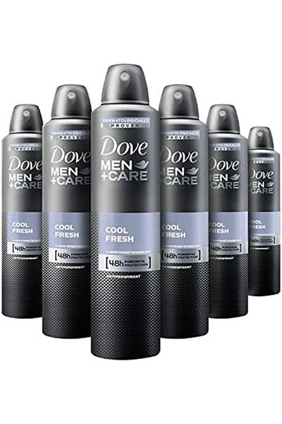 Unilever Dove Cool Fresh Anti-Perspirant Deodorant Aerosol for Men 250 ml - Pack of 6