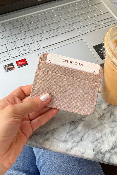 Mazel Design Sparkling Card Holder Wallet