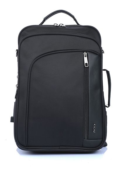 ÇÇS Backpack with USB and Headphone Input, Laptop Compartment, Lock
