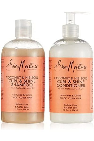 Shea Moisture Curl & Shine Shampoo & Conditioner
