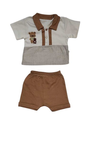 Babexi Teddy Bear Sweat Shorts Double Set