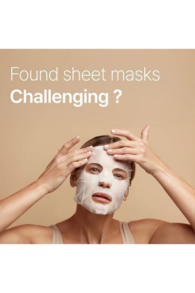 MOISTEN MENOKIN 30-Second Quick Bubble Mask (Bright), Korean Face Mask with Glutathione & Vitamins, Radiance