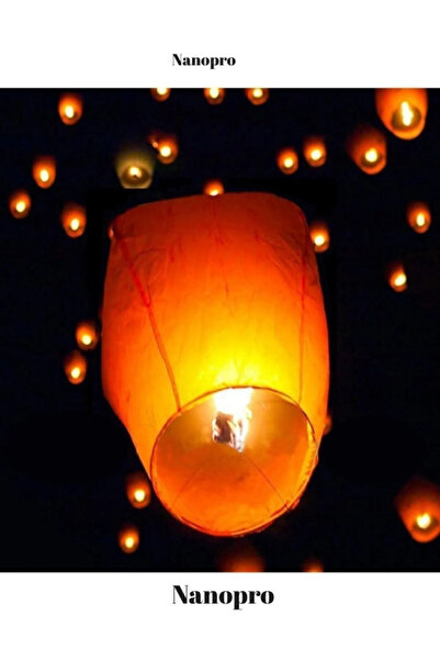 Genel Markalar Dilek Feneri Balonu 1 Adet 10 Cm Büyük