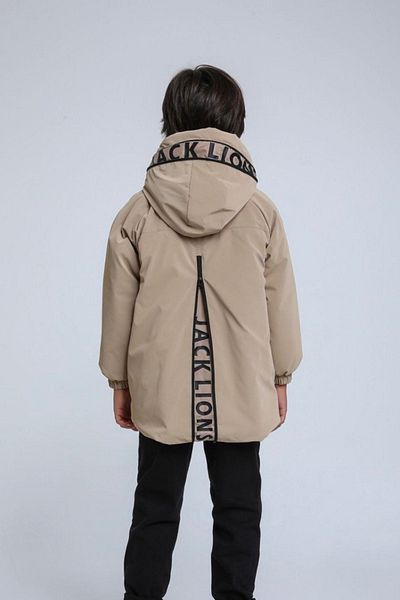 HAUSEkids 7-14 Years Jack Premium Novva Boy's Coat-Latte
