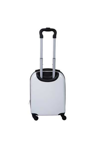 ABYZ Cărucior pentru copii, dimensiuni 44x22x31cm, cu ursuleț de pluș, culoare alb