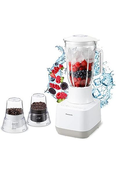 PANASONIC Blender for Crushing Ice by Panasonic, 800W, White, MX-MG5421CTZ