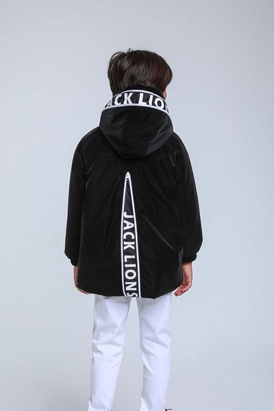 HAUSEkids 7-14 Years Jack Premium Novva Boy's Coat-Black