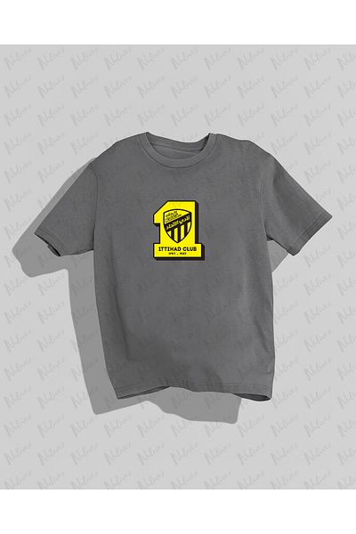 Nulivez Ittihad Design Back Printed High Quality Compact Unisex Oversize T-Shirt