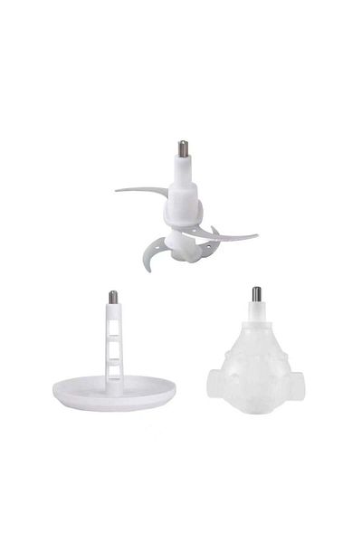 rebune Riboon Vegetable and Meat Electric Chopper 2L - 500W - Silver - RE-2-151