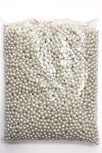 Limelia Mărgele de perle de sticlă cremă 5 mm