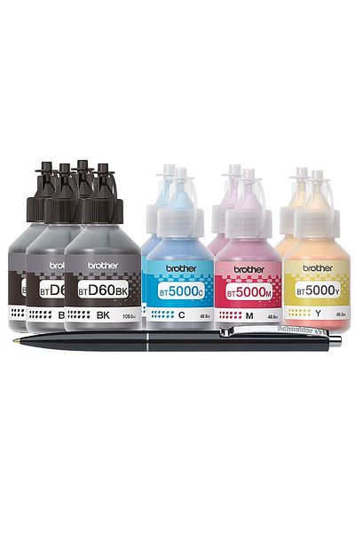 Brother Set Flacon Cerneala Brother Original 4xBTD60BK 2xBT5000C 2xBT5000M 2xBT5000Y, Pix Schneider