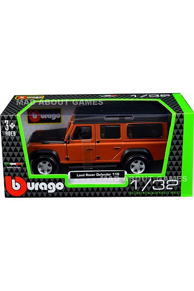 ferman's home Land Rover Defeneder 110 1:32 Brown Metal Car