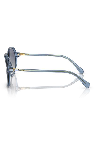 Swarovski Woman Irregular Sunglasses- Sk 6003 - Lense Size:57mm - Opaline Blue
