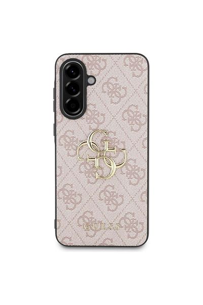Guess Case For Samsung Galaxy A56 5g, , Hardcase Big Logo, Pink