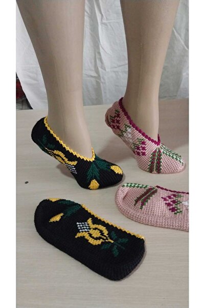 Papatyam 2 Adet El Örgüsü Çeyizlik Tunus İşi Patik/Tunus İşi Patik/El İşi Patik/Örgü Patik/Tunus/El İşi/bohça