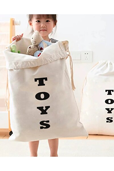 ÇANTAPAK حقيبة تنظيم عملاقة للأطفال من القطن 100% من كانتاباك قابلة للغسل - م...