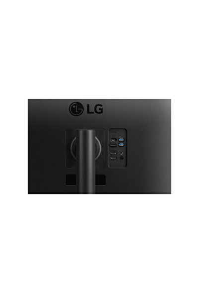 LG شاشة منحنية فائقة الدقة QHD مقاس 34 بوصة 34WR55QC-B مزودة بمنفذ USB Type-C بمعدل تحديث 100 هرتز ووقت استجابة 5 مللي ثانية