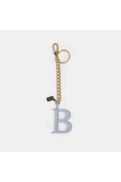 Desa Δερμάτινο μπρελόκ Letter B Blue