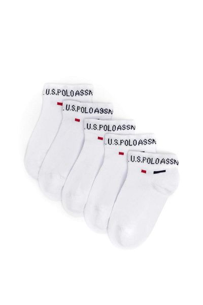 U.S. Polo Assn. 5-pack slipper socks for kids - regular fit - stylish and comfortable design